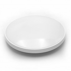 Φωτιστικό Πλαφονιέρα Φ27 LED 18W 230V 1800Lm 4000K Λευκό Φως Polycarbonate Λευκό IP44 21-2701810